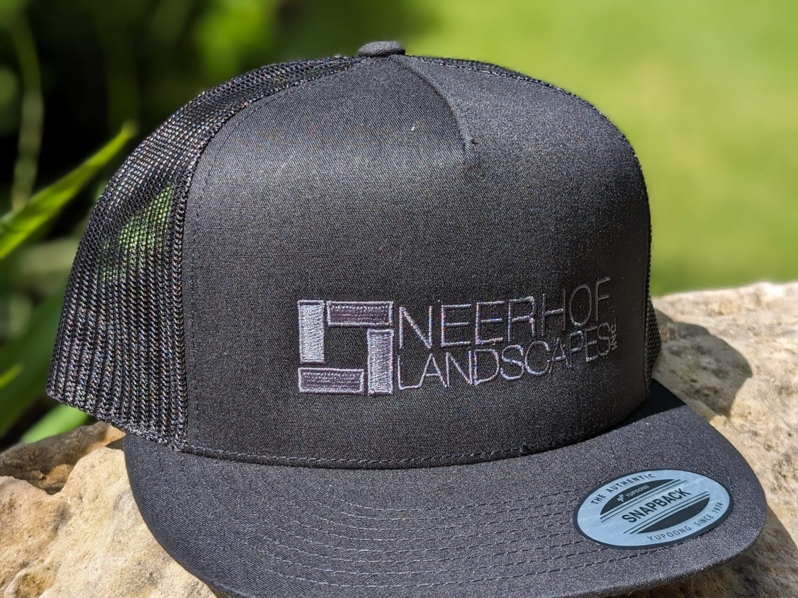 Trucker Cap Mesh Back – BLACK