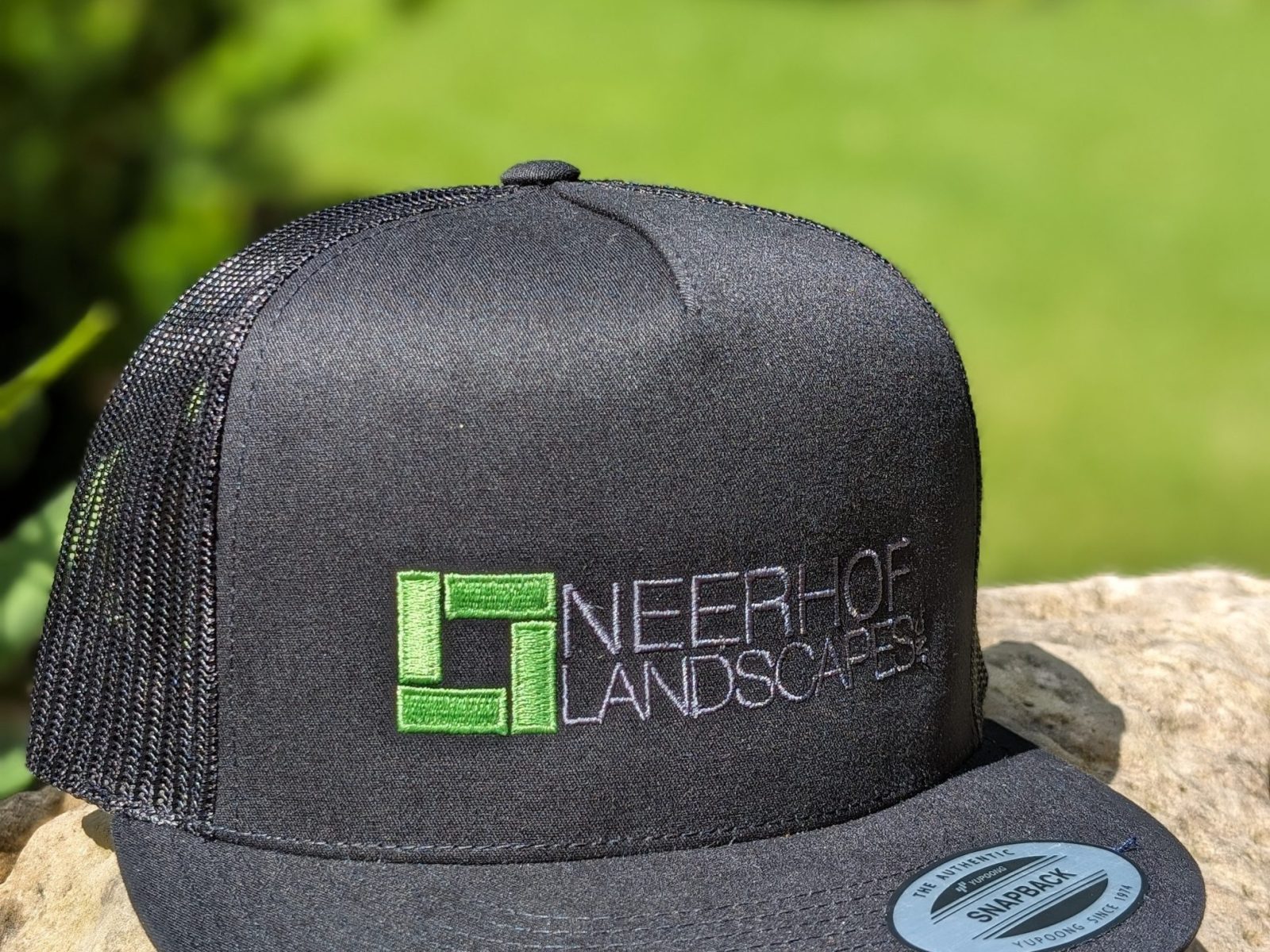 Trucker Cap Mesh Back – BLACK